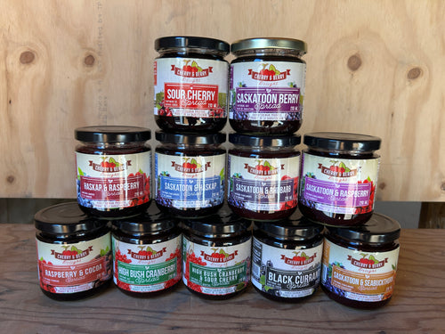 BUNDLE of all 11 our Saskatoon made Spreads