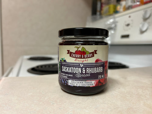 Saskatoon Berry / Rhubarb Spread