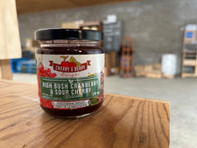High Bush Cranberry and Sour Cherry Spread